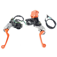Motorcycle Hydraulic Master Cylinder Brake Cable Clutch Levers For HUSQVARNA TC85 TC125 TC250 TE125 TE250 TE300 FC250 FC450 - Mikaelo